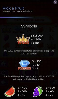 Wild and Scatter Rules