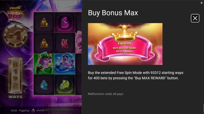 Buy Bonus Max