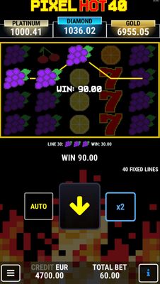 Three of a Kind win