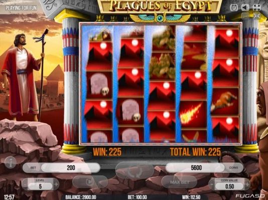 Re-Spin feature is triggered by any winning combinations