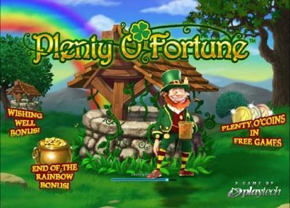 the game features include - wishing well bonus - plenty o' coins in free free games - end of the rainbow bonus