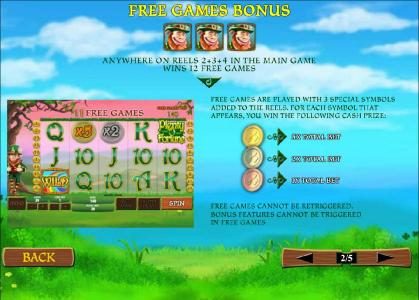 free games bonus feature rules and how to play