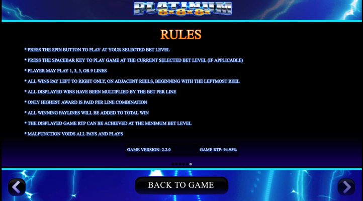 General Game Rules