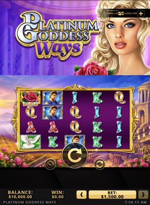 Platinum Goddess Ways :: Main Screen