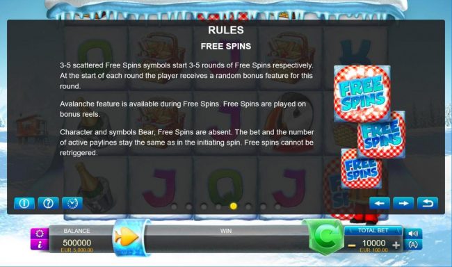 Free Spins Rules