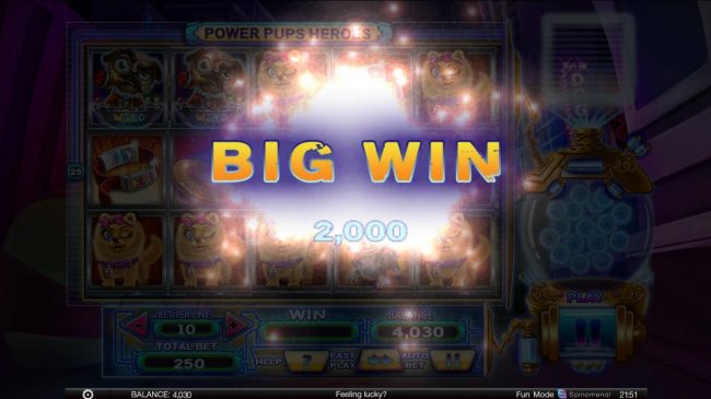 2000 coin big win
