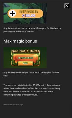 Buy Feature