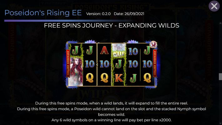 Free Spins - Expanding Symbols