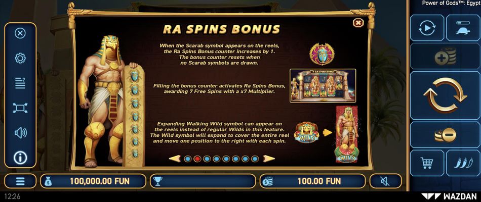 Ra Spins Bonus