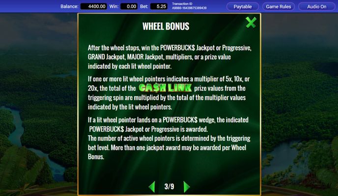 Wheel Bonus