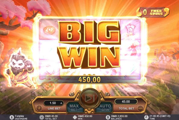 Panda Warrior :: Big Win