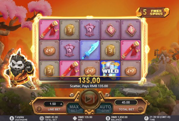 Free Spins Game Board