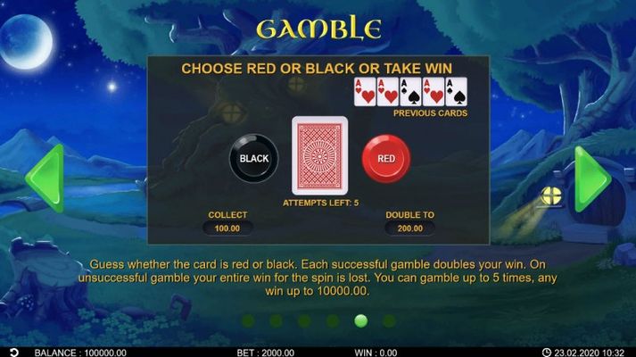 Gamble Feature Rules