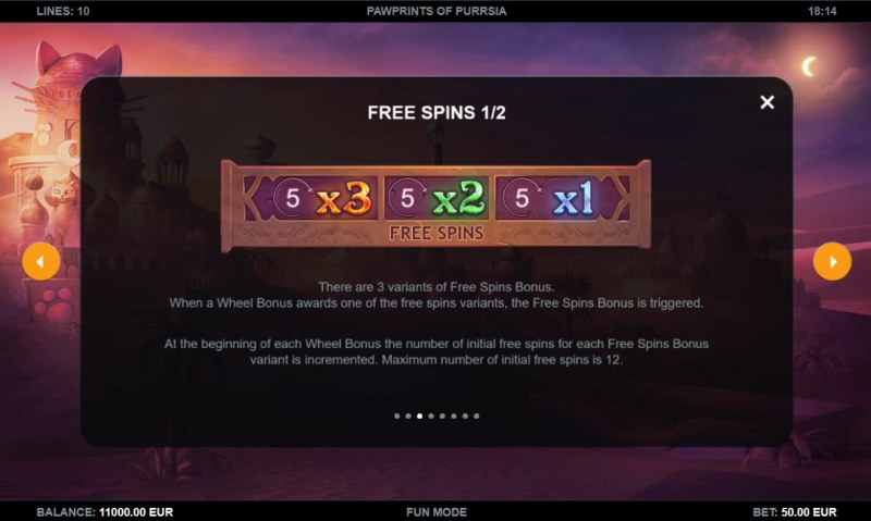 Free Spin Feature Rules