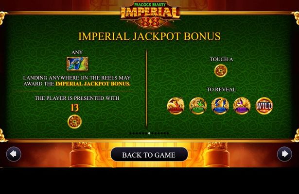 imperial Jackpot Bonus