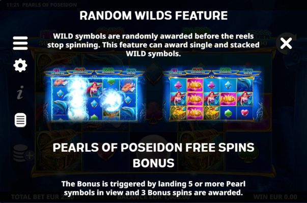 Pearls of Poseidon :: Random Wilds Feature