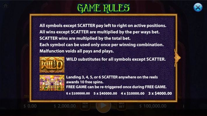 Wild and Scatter Rules