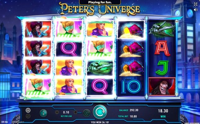 Peter's Universe :: Multiple winning paylines