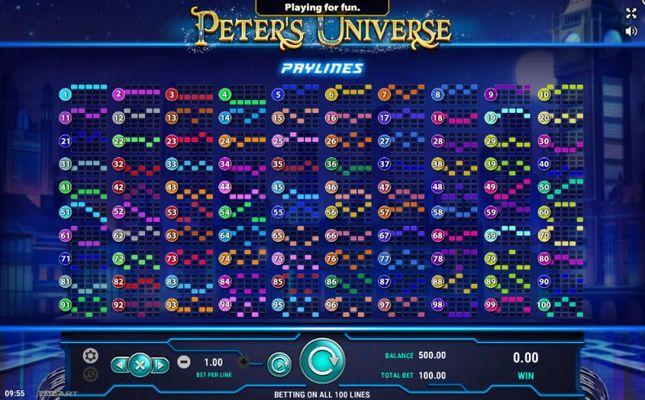 Peter's Universe :: Paylines 1-100