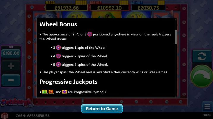 Wheel Bonus