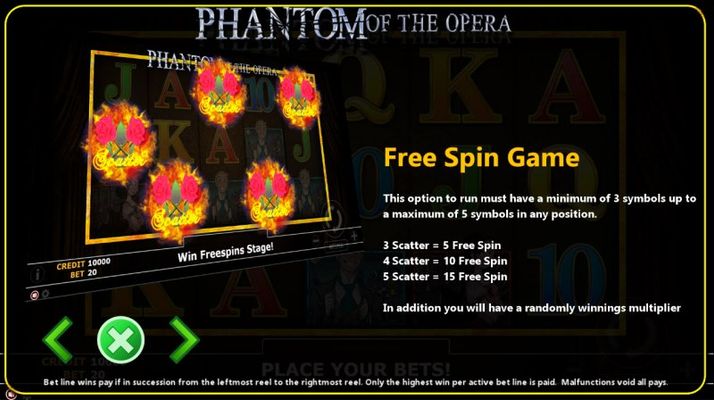 Free Spins Rules