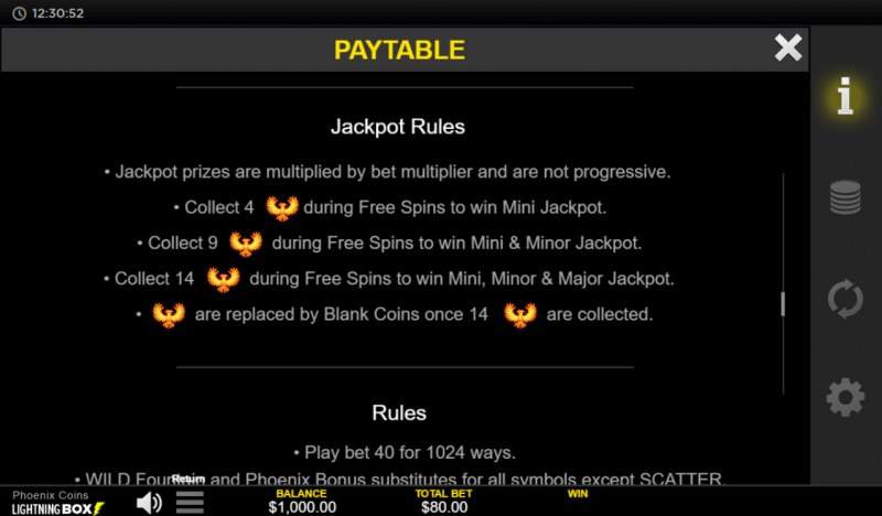 Jackpot Rules