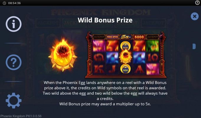 Wild Bonus Prize