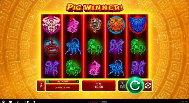 Pig Winner :: Main Game Board