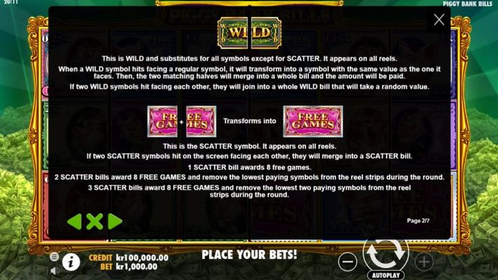 Wild and Scatter Rules