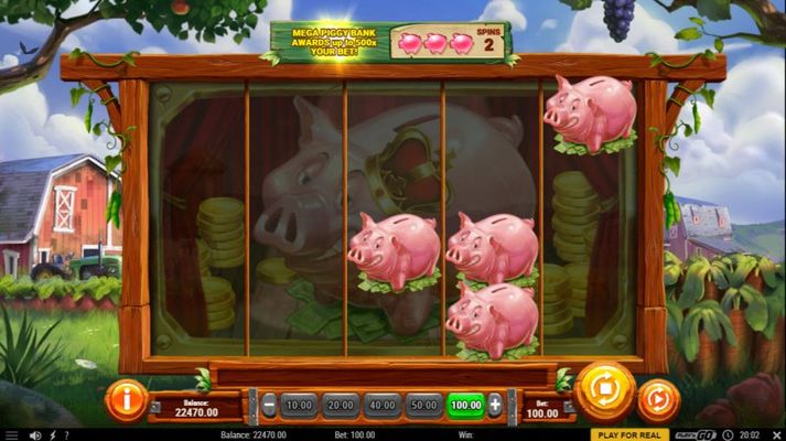 Piggy Bank Farm :: Land more pigs to win big