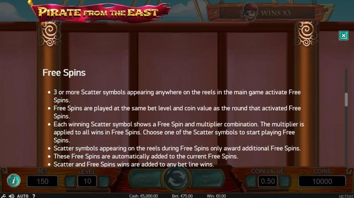 Free Spins Rules