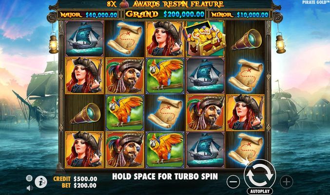Pirate Gold :: Main Game Board
