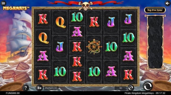 Pirate Kingdom Megaways :: Main Game Board