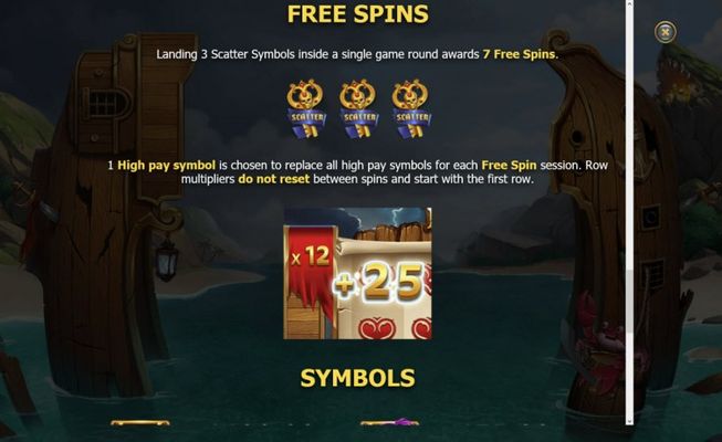 Pirates 2 Mutiny :: Free Spins Rules