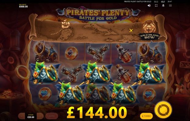 Pirates' Plenty Battle for Gold :: Five of a kind