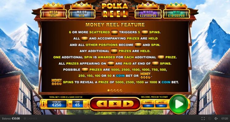 Money Reel Feature