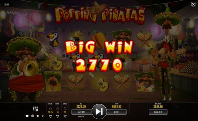 Popping Pinatas :: Big Win