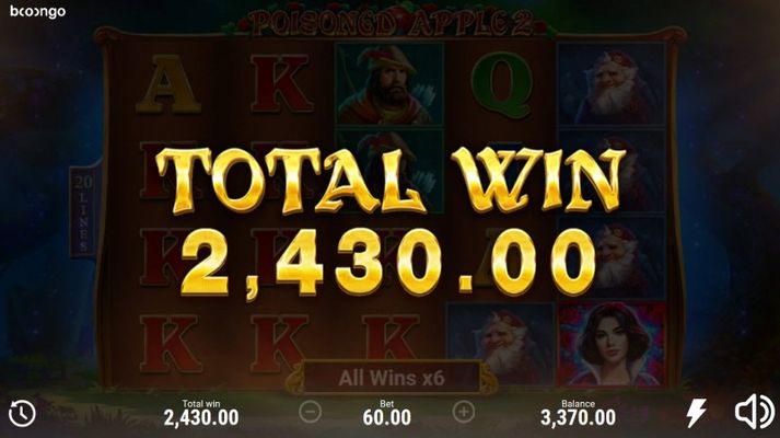 Total Free Spins Payout