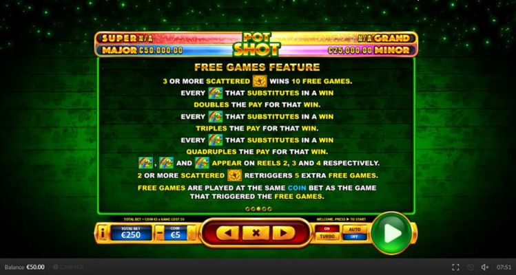 Free Spins Rules