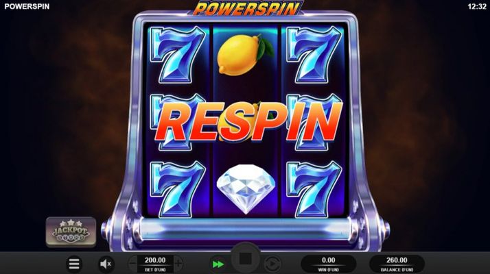 Powerspin :: Respin feature triggered