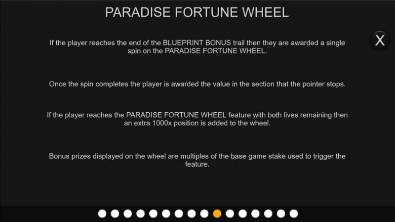 Paradise Fortune Wheel