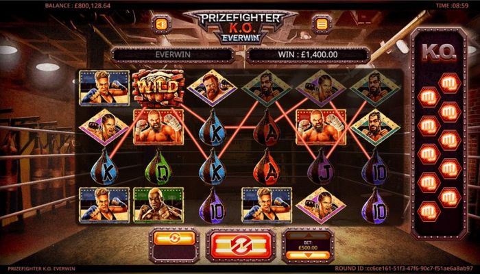 Prizefighter K.O. :: A three of a kind win