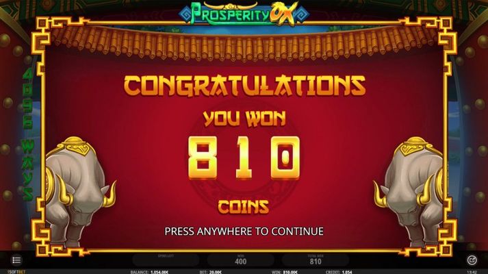 Total free spins payout