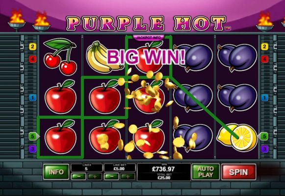 Multiple winning paylines