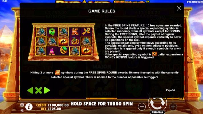 Free Spins Rules