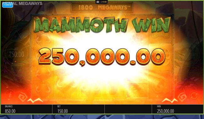 Mammoth Win