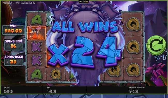 X24 win multiplier