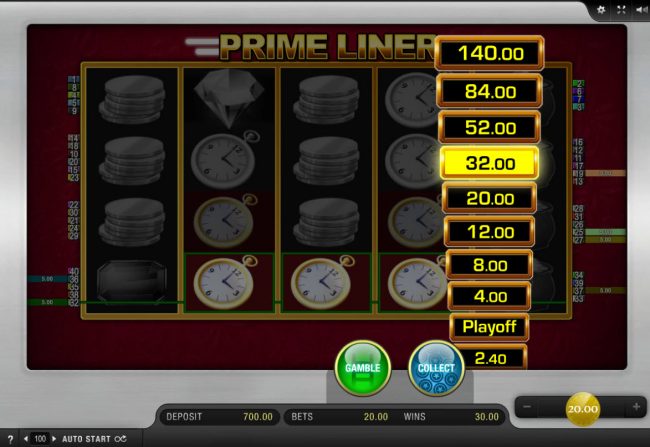 Ladder Gamble Feature Game Board