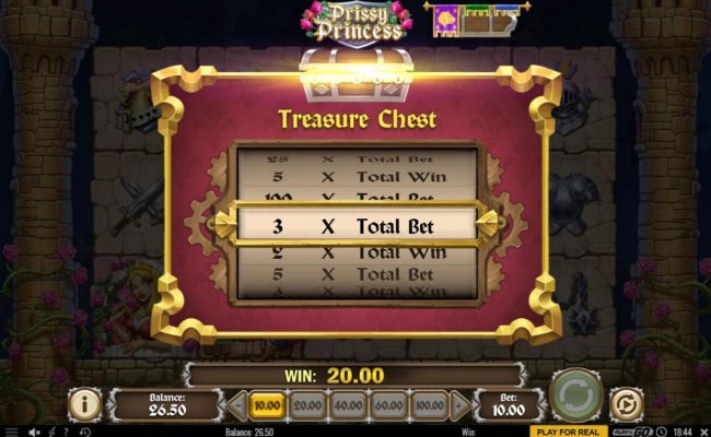 Treasure feature triggers with 5 consecutive winning collapses.