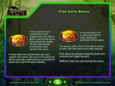 Free Spins Bonus - Game Rules